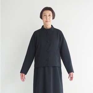 黒　モデル身長163㎝　Mサイズ着用