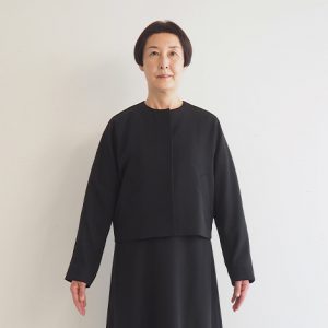 黒　モデル身長163㎝　Mサイズ着用