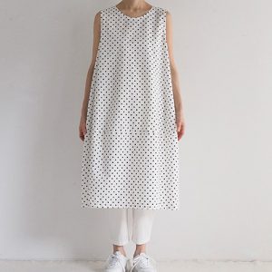 イオグラフィック エードット ドット柄シャツワンピース 水玉 - メルカリ