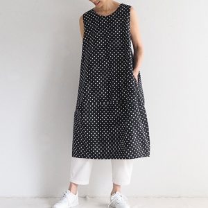 イオグラフィック エードット ドット柄シャツワンピース 水玉 - メルカリ