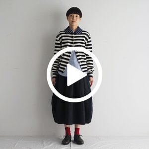 インディゴ　モデル身長164㎝　Mサイズ着用
